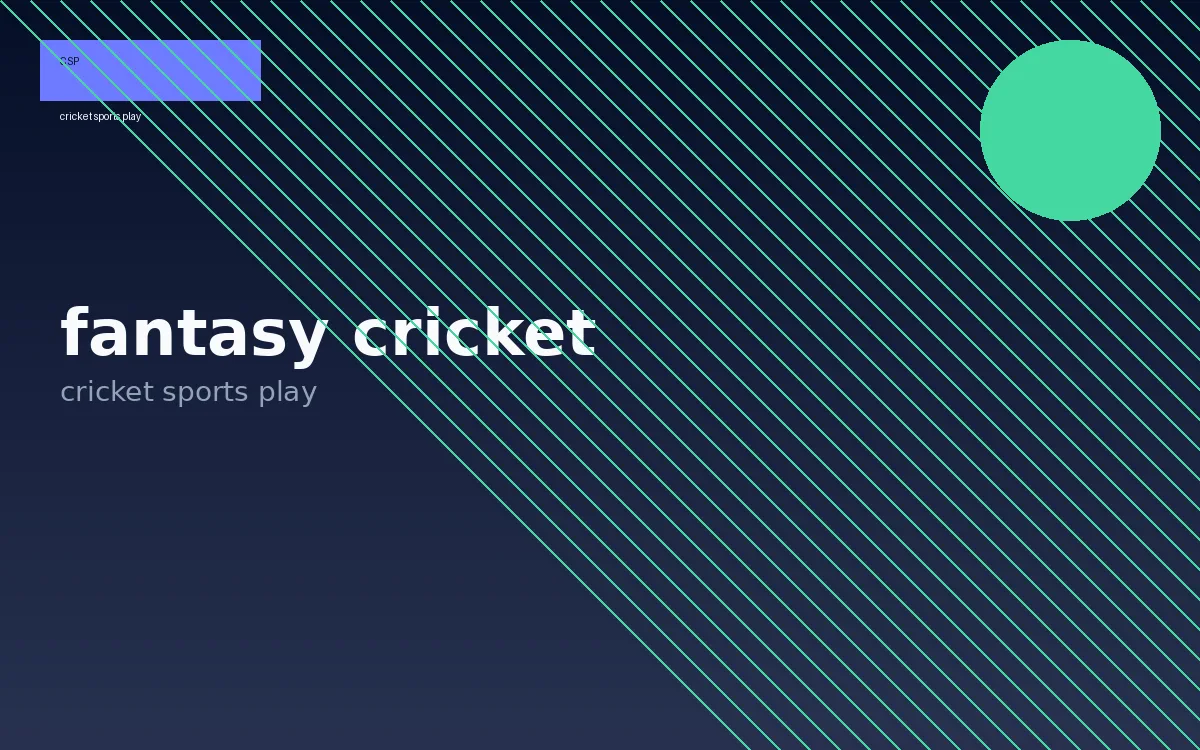 Cricket sports play fantasy operators visual 2