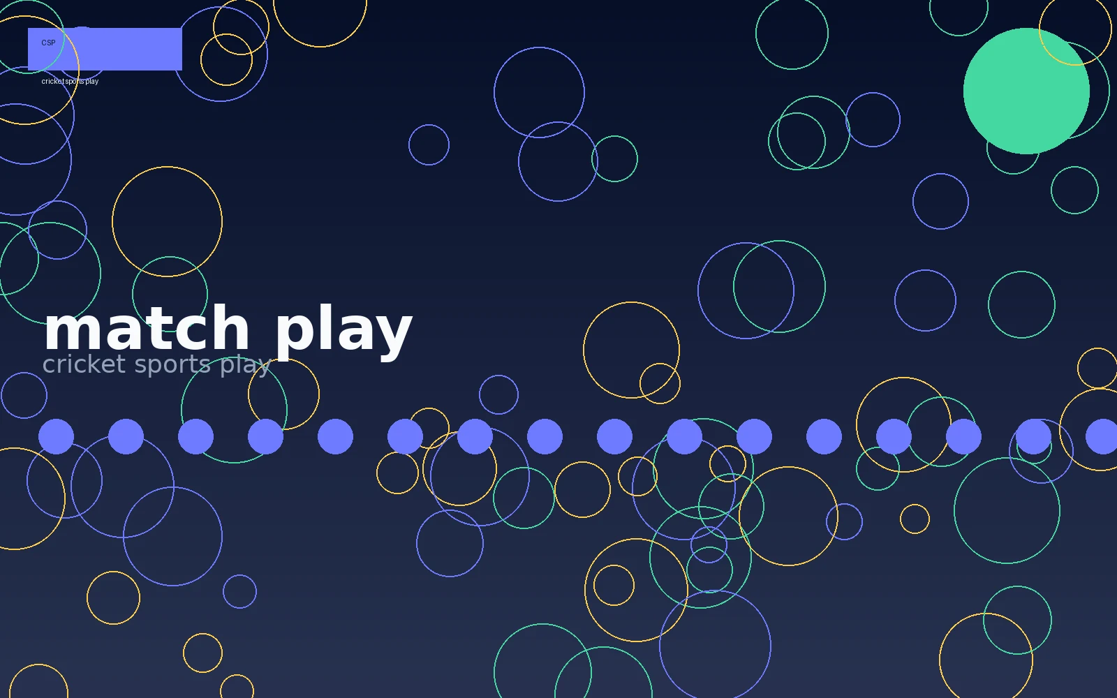 Cricket sports play, live match-play coverage visual 1