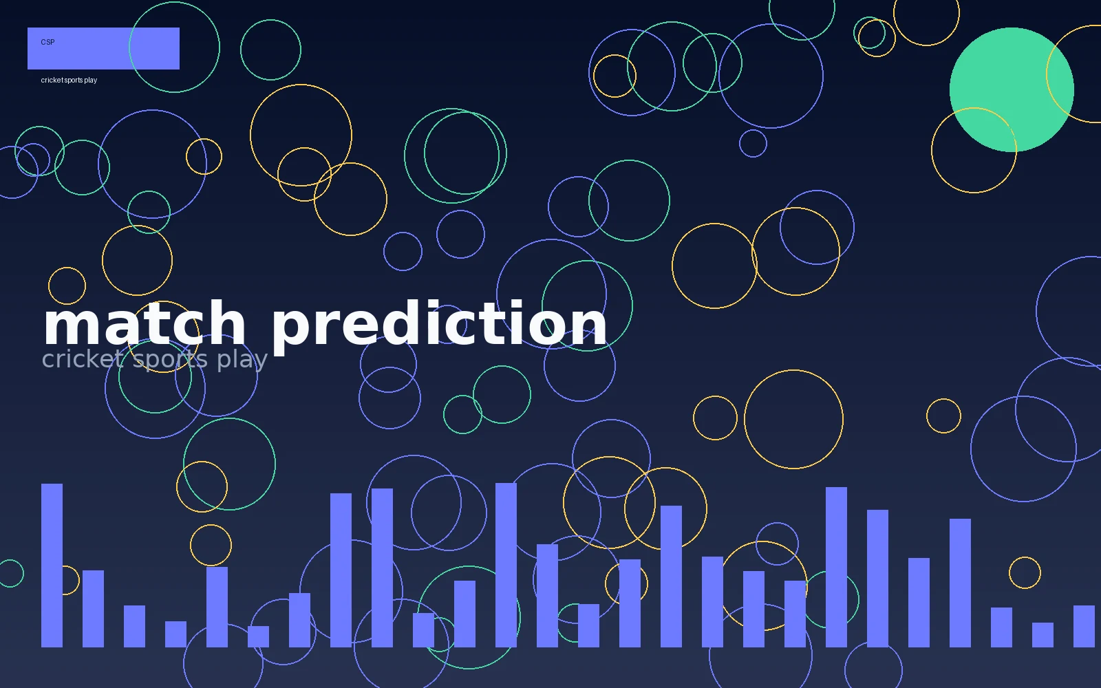 Cricket sports play match prediction visual 3